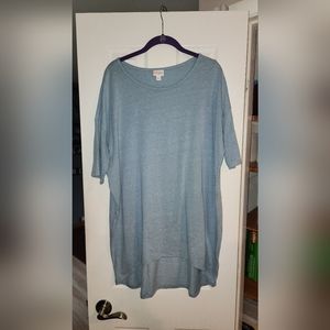 LulaRoe Irma.. Light Blue.. SUPER SOFT!!!!